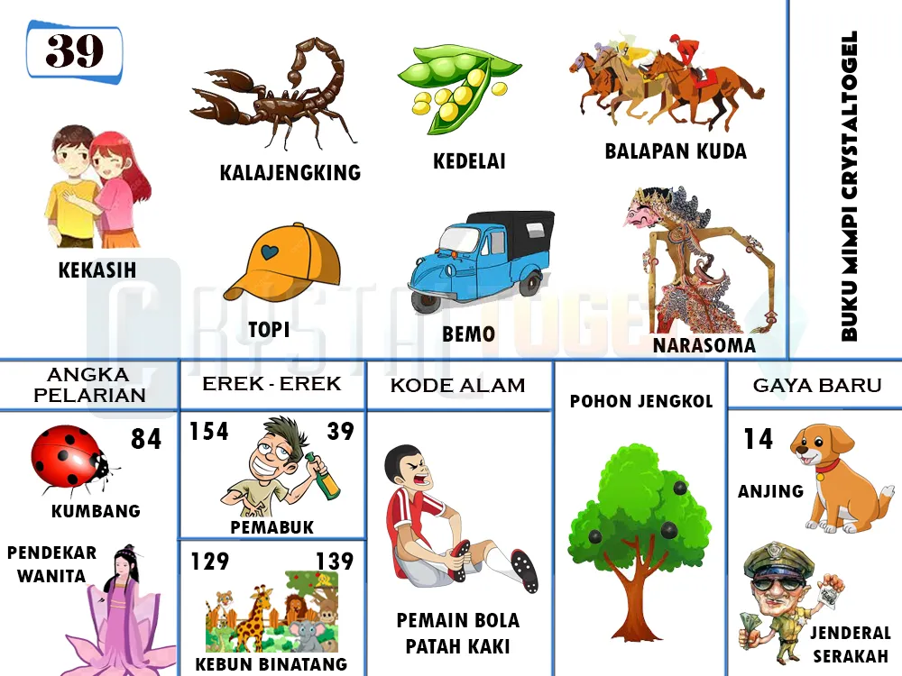 buku mimpi erek erek togel 39