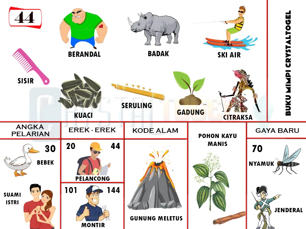 buku mimpi erek erek togel 44